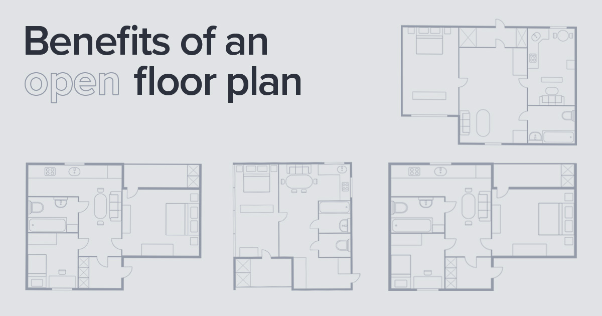 Benefits of an open floor plan