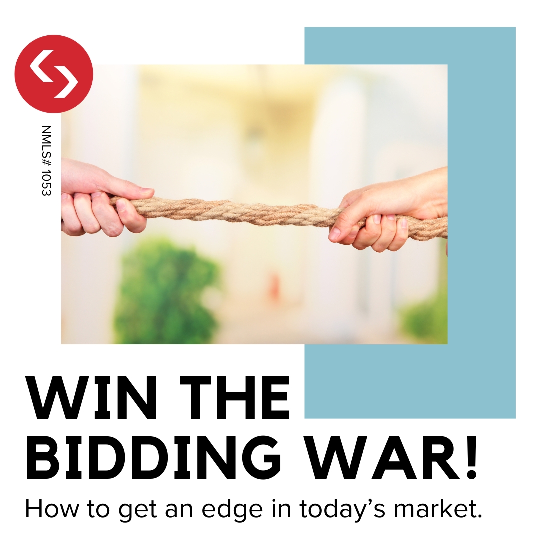 Two hands pulling on a rope in a tug-of-war, symbolizing competition in a bidding war for a home.