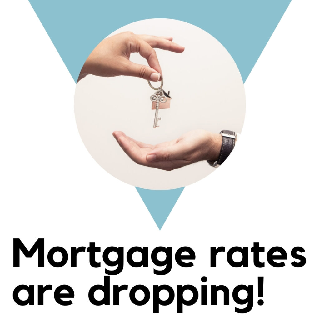 Mortgage rates are dropping